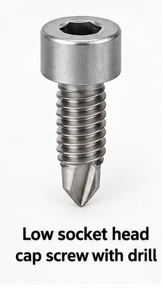 Low Head Cap Screws With Drill - VR Industrial Supply